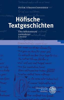 Book cover for Hofische Textgeschichten