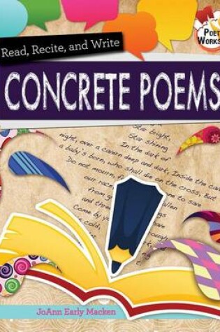 Cover of Read, Recite, and Write Concrete Poems