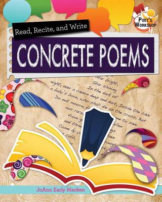 Book cover for Read, Recite, and Write Concrete Poems