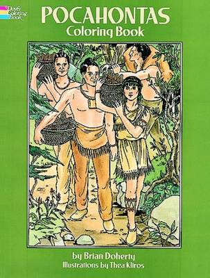 Book cover for Pocahontas Coloring Book