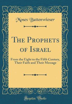 Book cover for The Prophets of Israel