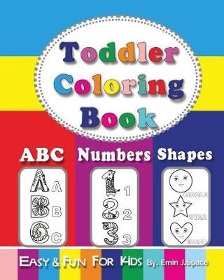 Book cover for Toddler Coloring Book