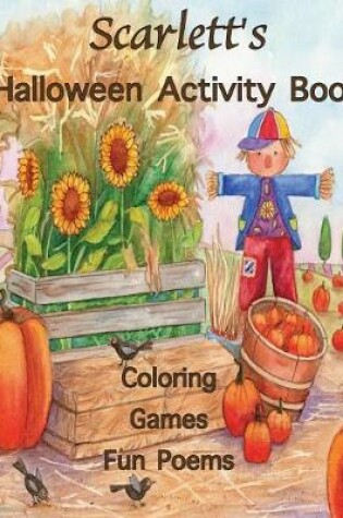 Cover of Scarlett's Halloween Activity Book