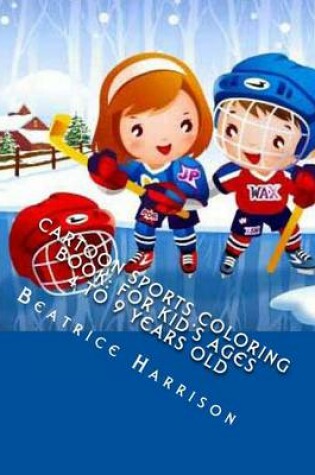 Cover of Cartoon Sports Coloring Book