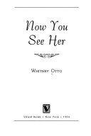 Book cover for Now You See Her