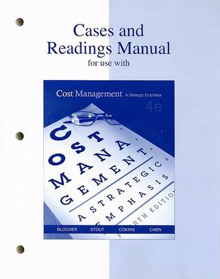 Book cover for Cases and Readings to Accompany Cost Management