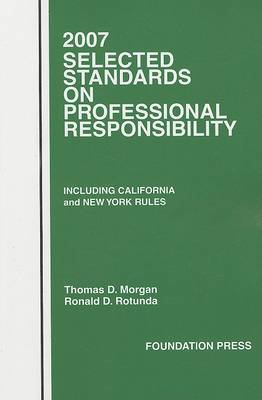 Book cover for Selected Standards on Professional Responsibility