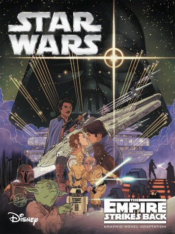 Book cover for Star Wars: The Empire Strikes Back Graphic Novel Adaptation
