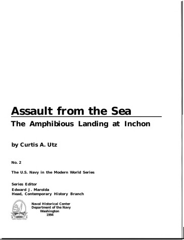 Book cover for Assault from the Sea