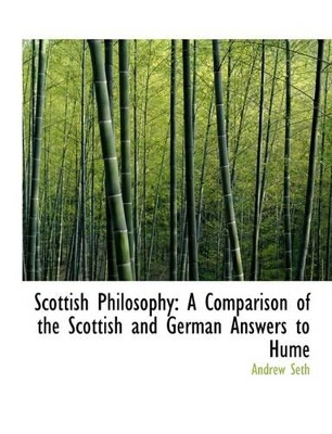 Book cover for Scottish Philosophy