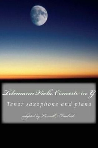 Cover of Telemann Viola Concerto in G - Tenor Sax Version