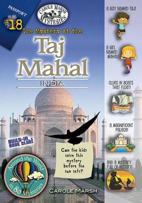 Book cover for The Mystery at the Taj Mahal, India