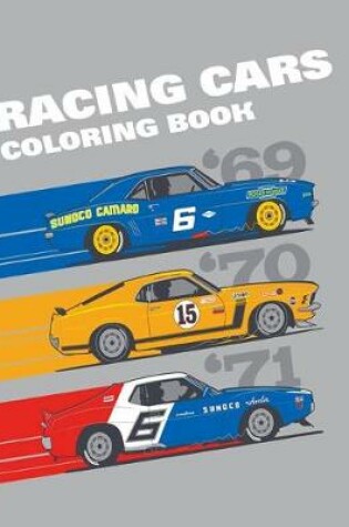 Cover of Racing Cars Coloring Book