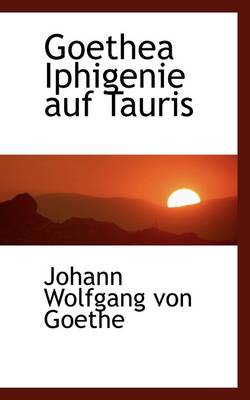 Book cover for Goethea Iphigenie Auf Tauris