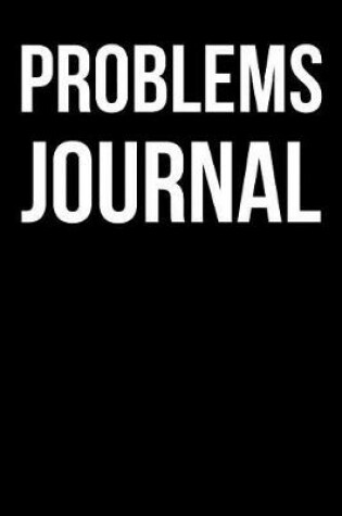 Cover of Problems Journal
