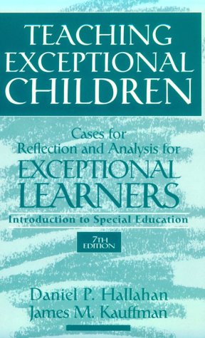 Book cover for Teaching Exceptional Learners, Cases for Reflection and Analysis for Excepitonal Learners