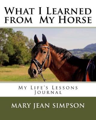 Book cover for What I Learned from My Horse