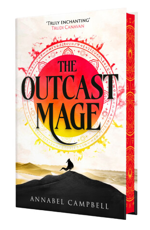 Book cover for The Outcast Mage