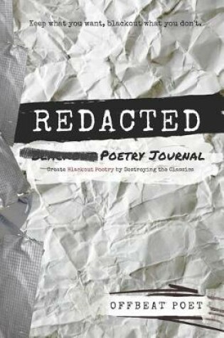 Cover of Redacted Poetry Journal