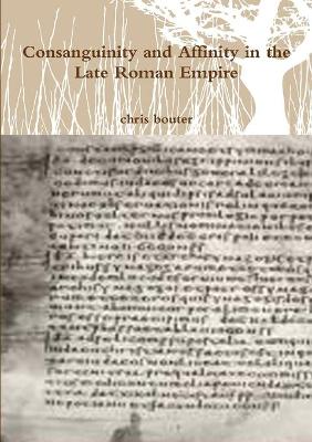 Book cover for Consanguinity and Affinity in the Late Roman Empire