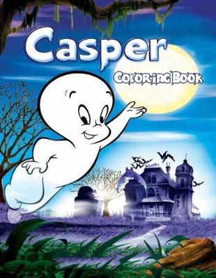 Book cover for Casper Coloring Book