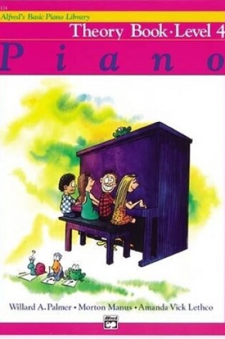 Cover of Alfred's Basic Piano Library Theory 4