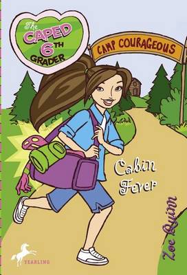 Book cover for The Caped Sixth Grader: Cabin Fever