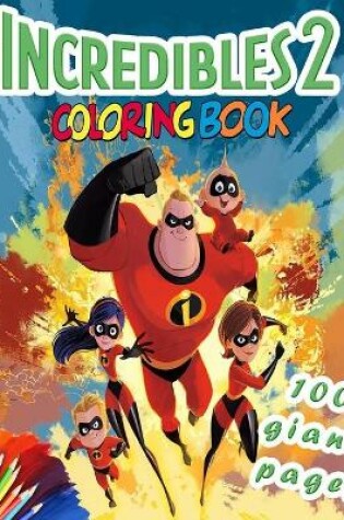 Cover of Incredibles 2 Coloring Book