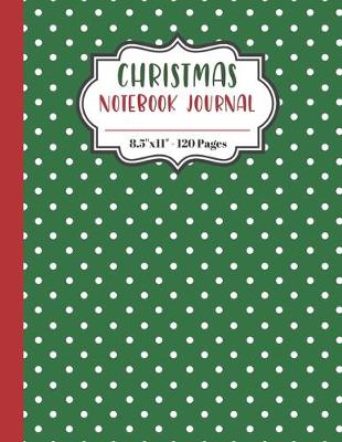 Book cover for Christmas Notebook Journal