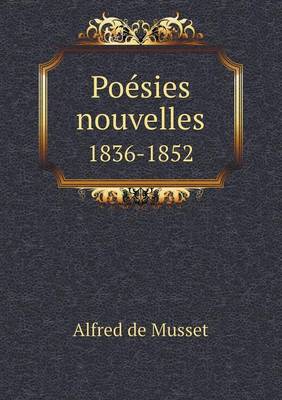 Book cover for Poesies nouvelles 1836-1852