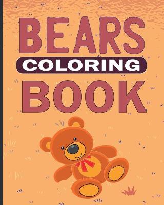 Book cover for Bears Coloring Book