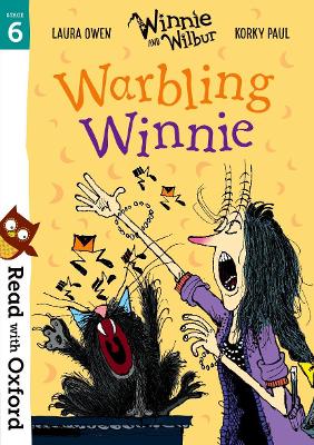Book cover for Read with Oxford: Stage 6: Winnie and Wilbur: Warbling Winnie