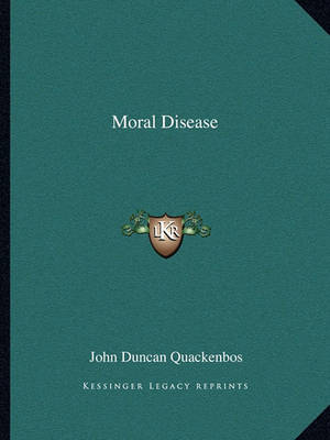 Book cover for Moral Disease