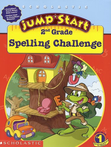 Book cover for 2nd Grade Spelling Challenge