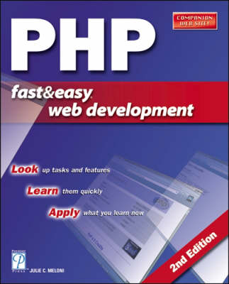 Book cover for PHP Fast & Easy Web Development