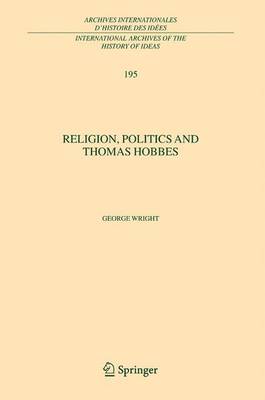 Book cover for Religion, Politics and Thomas Hobbes