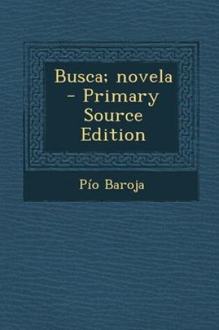 Cover of Busca; Novela