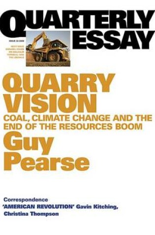 Cover of Quarterly Essay 33 Quarry Vision