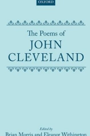 Cover of The Poems of John Cleveland