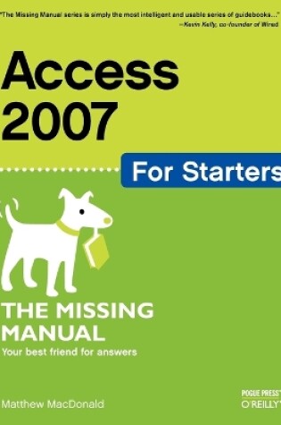 Cover of Access 2007 for Starters