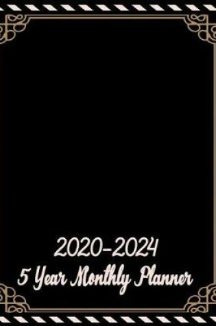 Cover of 2020-2024 5 Year Monthly Planner