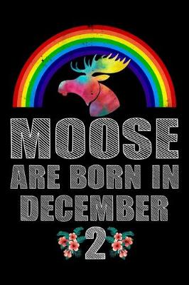 Book cover for Moose Are Born In December 2