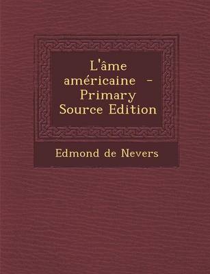Book cover for L' me Am ricaine