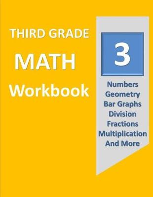 Book cover for Third Grade Math Workbook