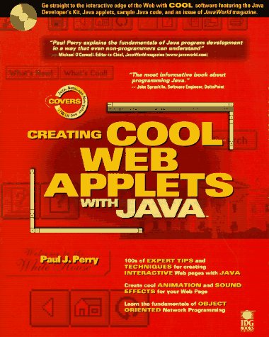 Book cover for Creating Cool Web Applets with Java