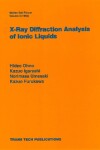 Book cover for X-Ray Diffraction Analysis of Ionic Liquids