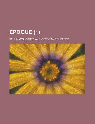 Book cover for Epoque (1 )