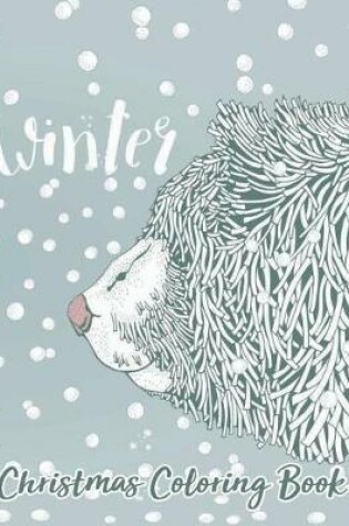 Cover of Christmas Coloring Book Winter