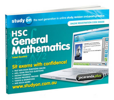 Book cover for StudyOn HSC General Mathematics & Booklet