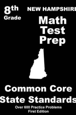 Cover of New Hampshire 8th Grade Math Test Prep